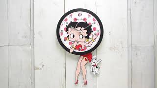 公式ショップ限定】振り子ウォールクロック BB - ベティー ブープ