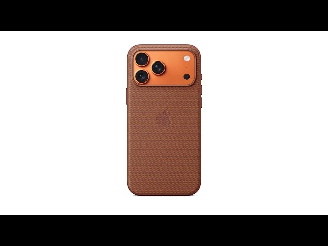 Apple TechWoven “Sienna” Case for the iPhone 17 Pro Max
