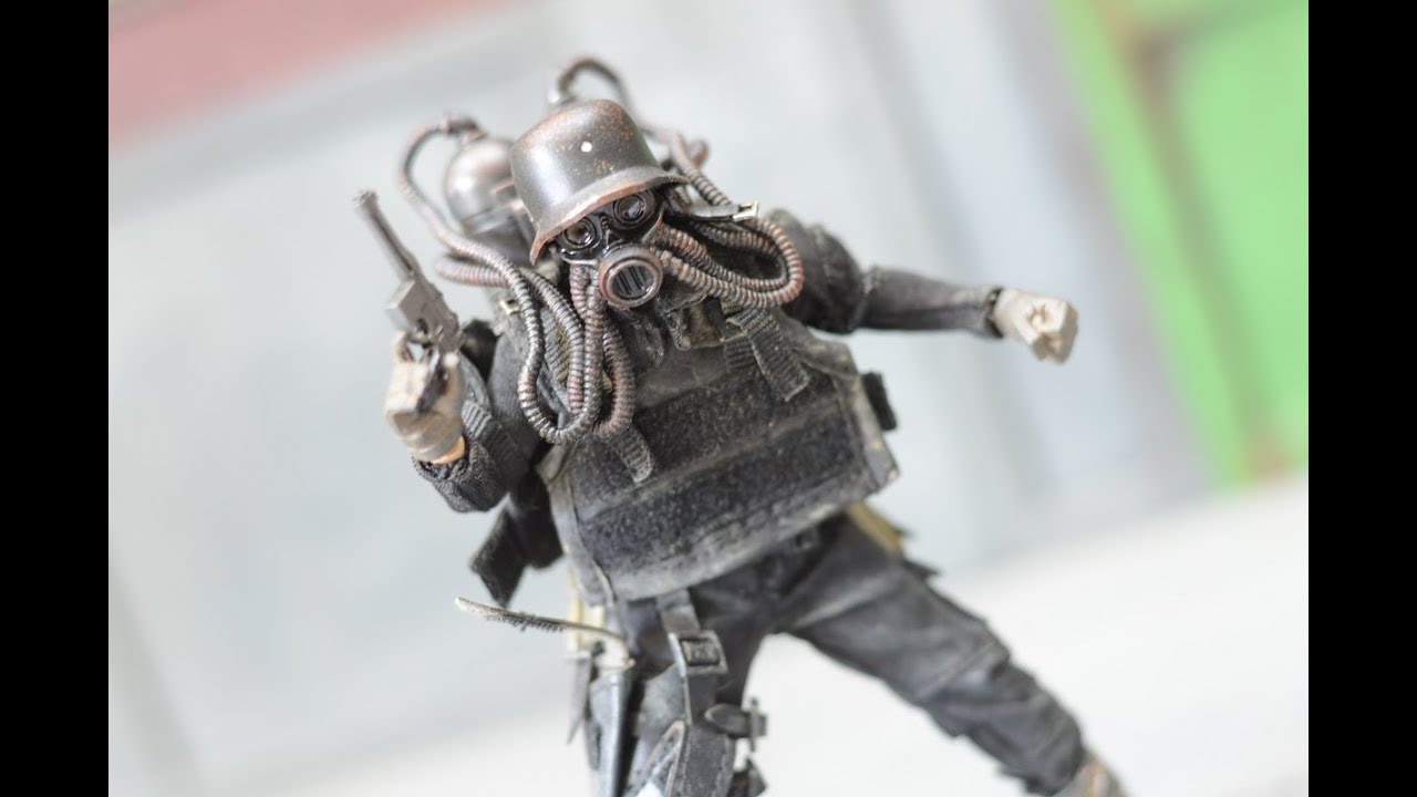 3A ThreeA 1/12 VON NOM Shitty Nine Commander figure review - YouTube