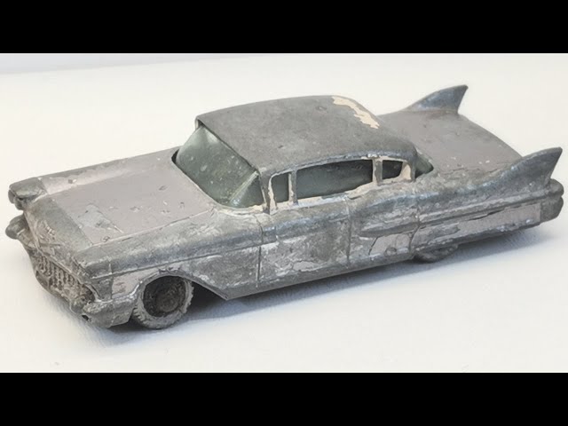 Cadillac Sixty Special No 27 C Matchbox restoration. Diecast car