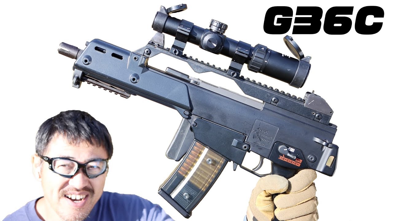 H&K G36C CQBスコープ カスタム 電動ガン マルイ エアガンレビュー