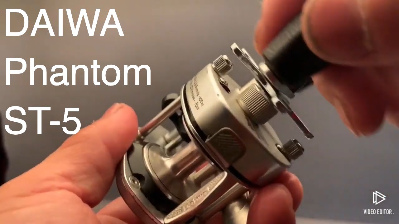 ダイワ ファントム st-5 をベアリング化 Daiwa Phantom Bearing Loaded