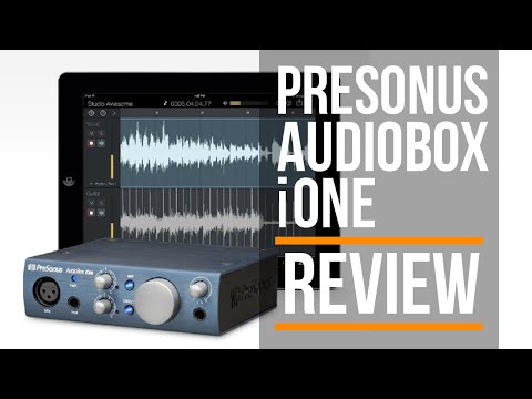 Review PreSonus AudioBox iOne | Guitar Interactive Magazine - YouTube