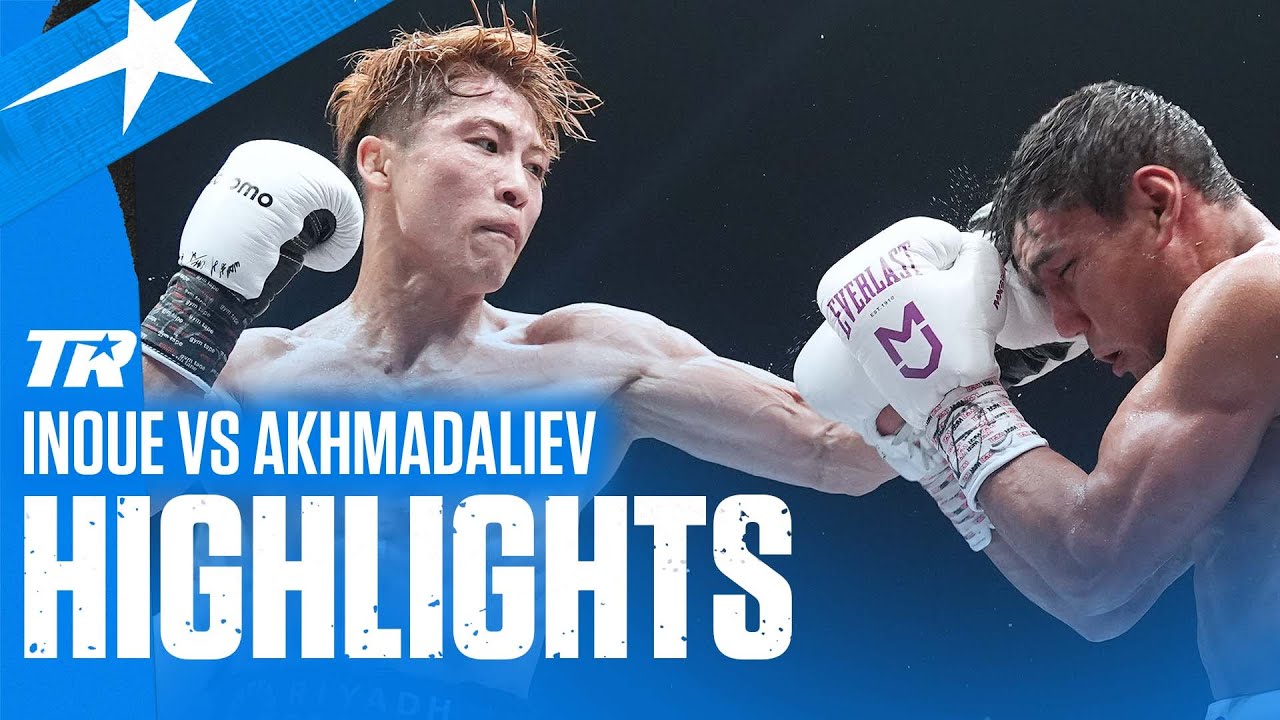 Naoya Inoue Dominates MJ Akhmadaliev! | FIGHT HIGHLIGHTS - YouTube