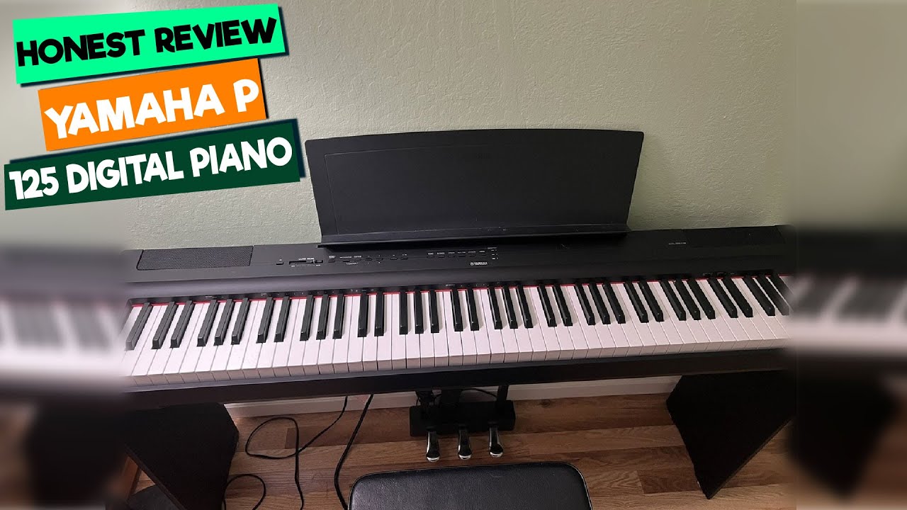 Yamaha P-125 Review: The Ultimate Digital Piano for Beginners in