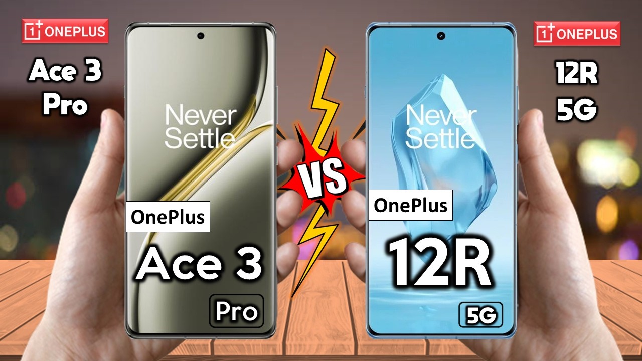 OnePlus Ace 3 Pro Vs OnePlus 12R - Full Comparison 🔥 Techvs - YouTube
