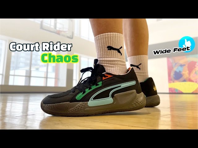 Puma Court Rider Chaos: Justice for Wide Feet - YouTube