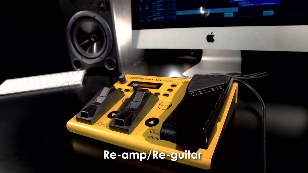 BOSS GP-10 Guitar Processor - YouTube