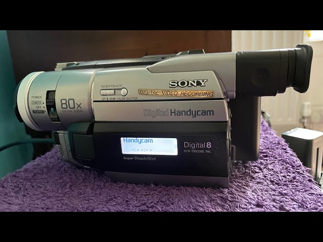 Sony DCR-TRV310E First Test In 2021! - YouTube