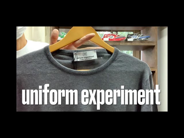 uniform experiment x JOHN SMEDLEYコラボの上質なニットのご紹介