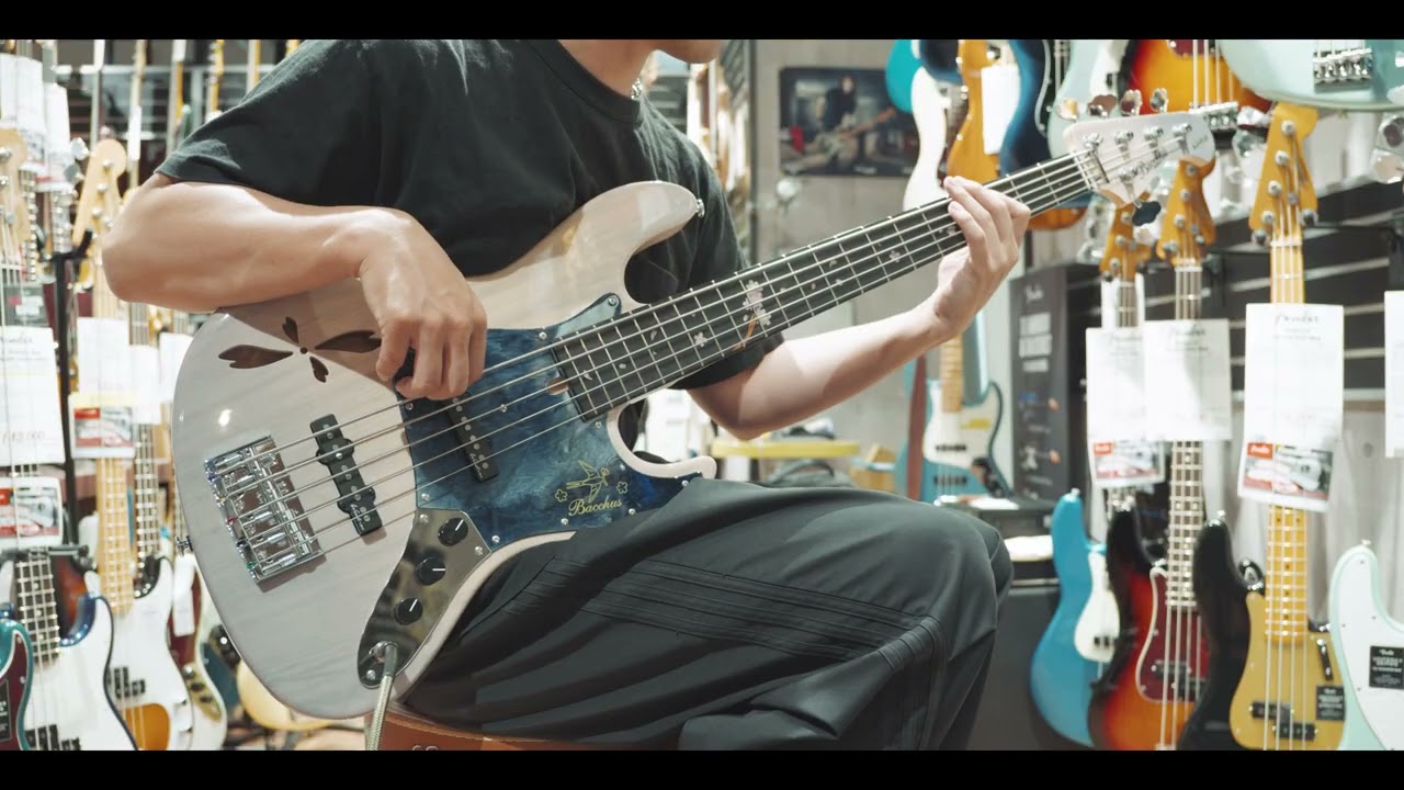 WOODLINE-HOLLOW5 FUYUZAKURA WSE'25/E BL/YZ-GRD: ベース｜三木楽器