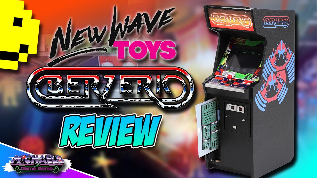 New Wave Toys Berzerk 1/6 Scale Replicade Arcade Machine Review