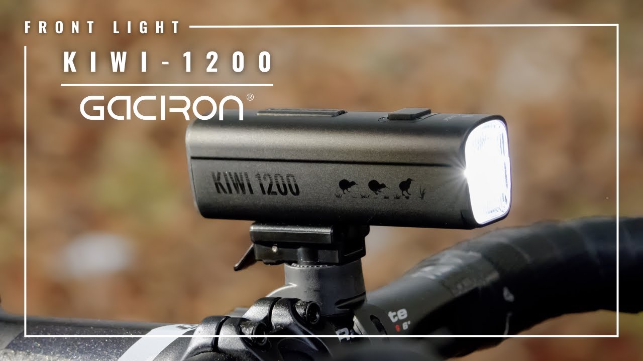 軽量コンパクト！選べる3モデル【KIWIフロントライトの特長解説