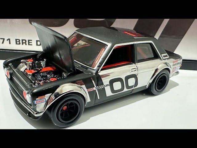 Hot Wheels 1971 BRE Datsun Bluebird 510 (2024 RLC Exclusive