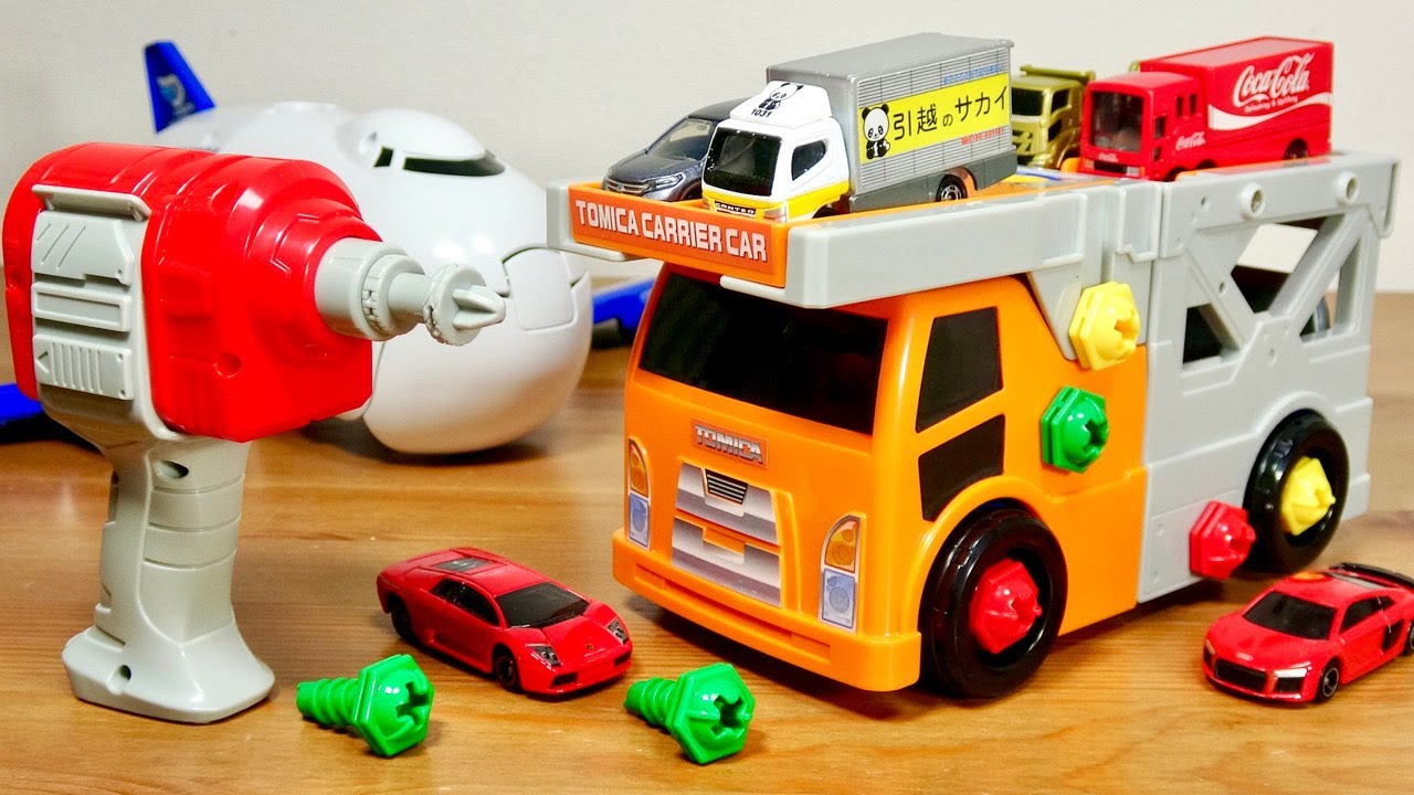 Tomica DIY☆Adults can have fun too! Reassembly action! Car