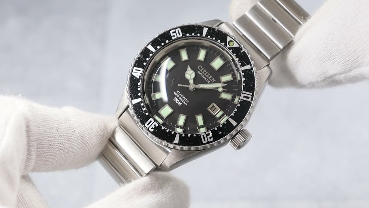 CITIZEN シチズン】チャレンジダイバー／150Mダイバー／Ref.4-820789Y