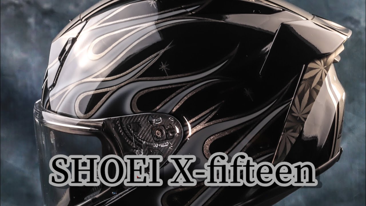 SHOEI X-fifteen original paint - YouTube