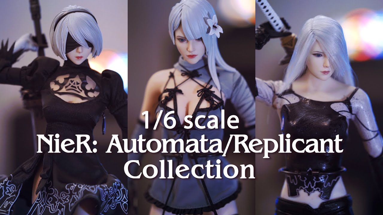 1/6 Scale Nier: Automata/Replicant Collection 2B, A2 & Kaine