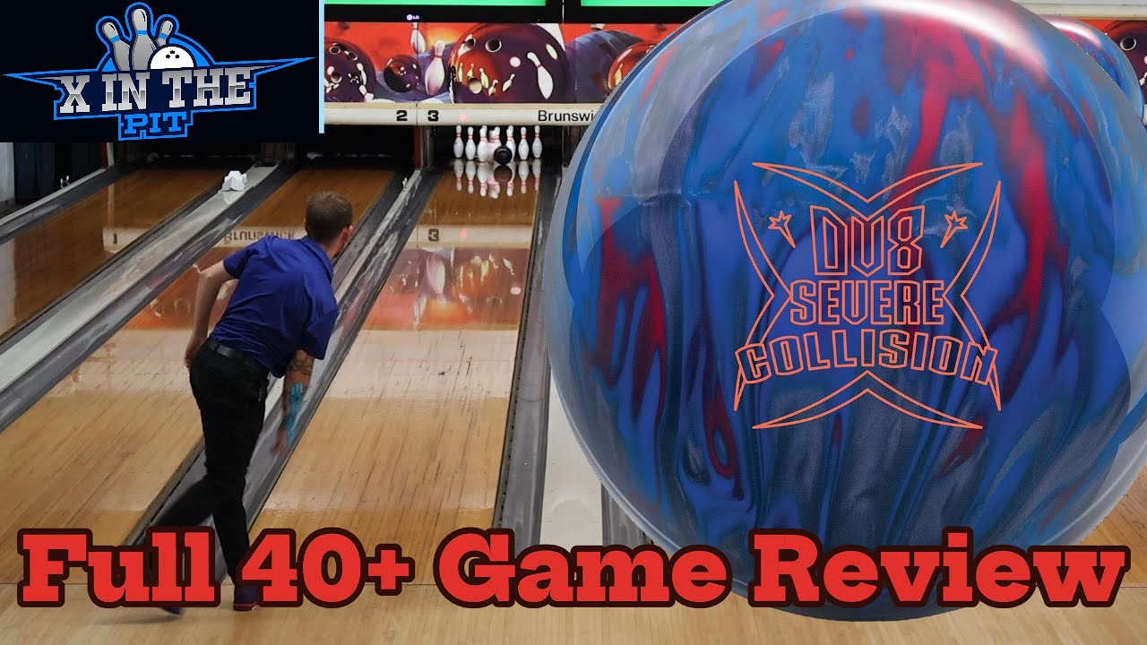 Severe Collision Hybrid BY DV8 // Full 40+ Game Bowling Ball