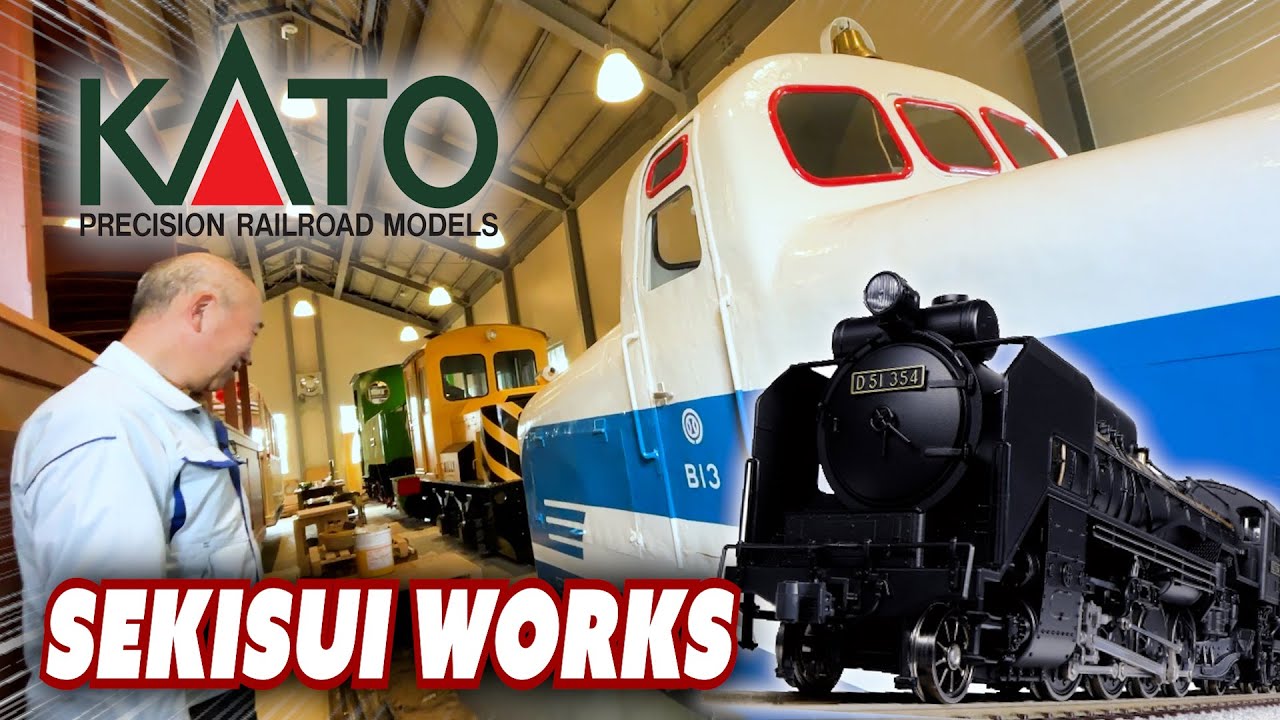 Tour the manufacturing of railway models at KATO's huge new