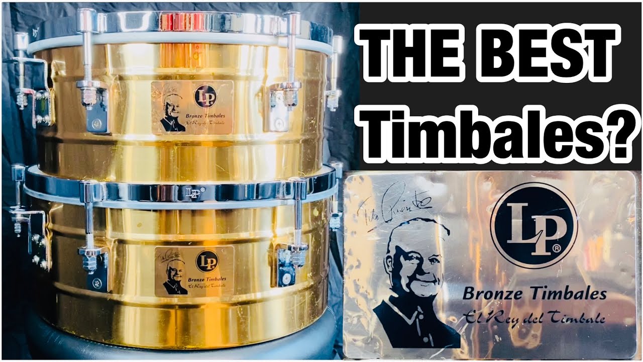 LPティンパレス Tito Puente Timbales 13 と14 インチ Tito Puente 13