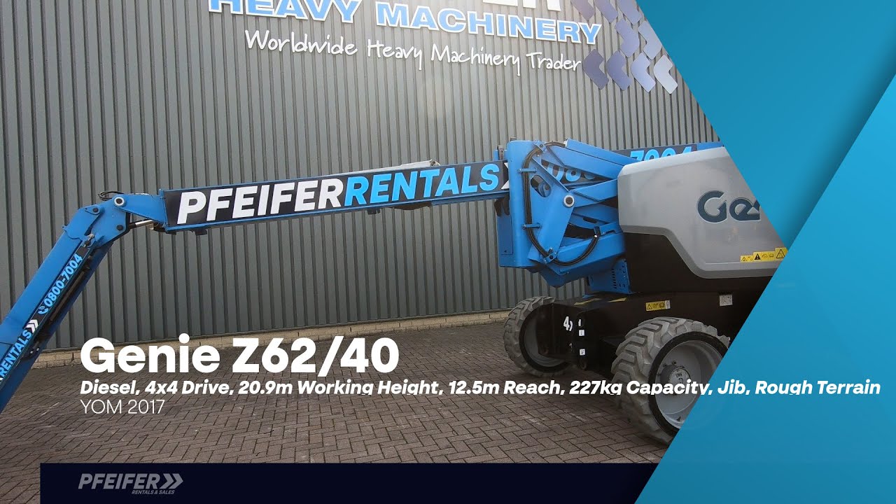 Genie Z62/40 2017 - YouTube