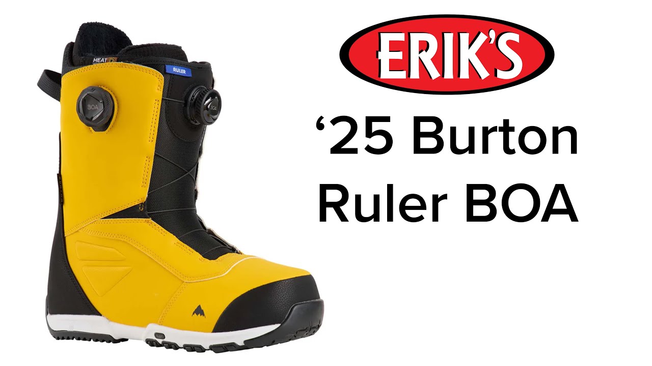 2025 Burton Ruler BOA Snowboard Boots - YouTube