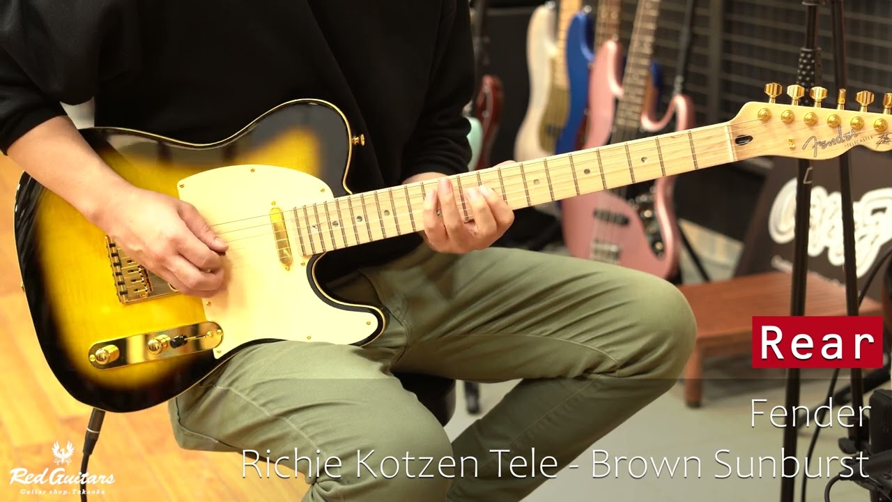 Fender Richie Kotzen Tele - Brown Sunburst | Red Guitars Online Store