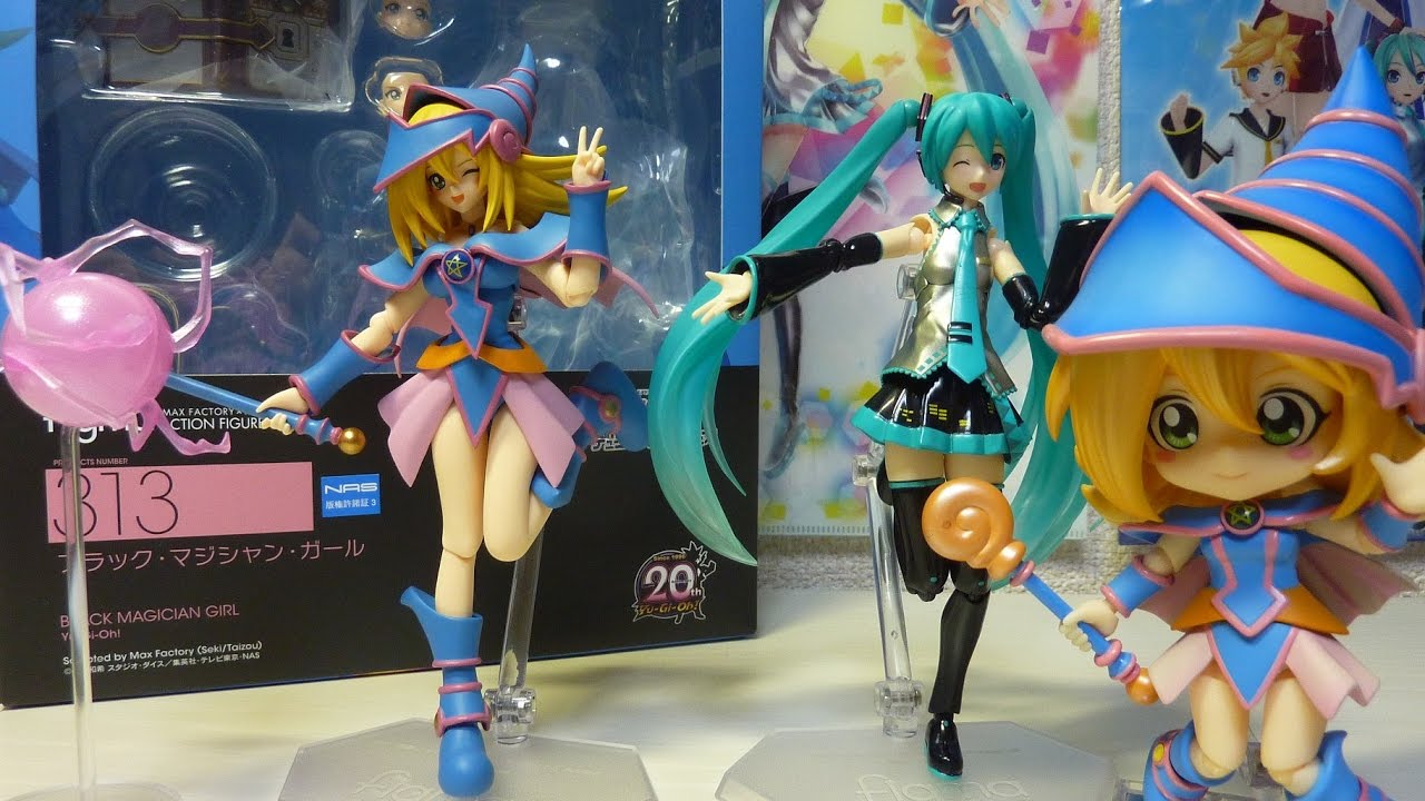 figma ブラック・マジシャン・ガール レビュー - YouTube