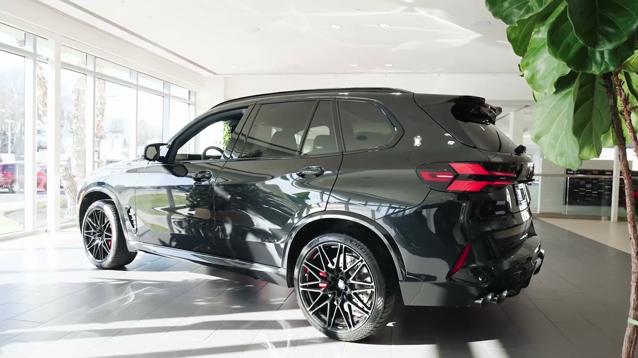 STUNNING 2024 BMW X5 M Competition | Black Sapphire Metallic - YouTube