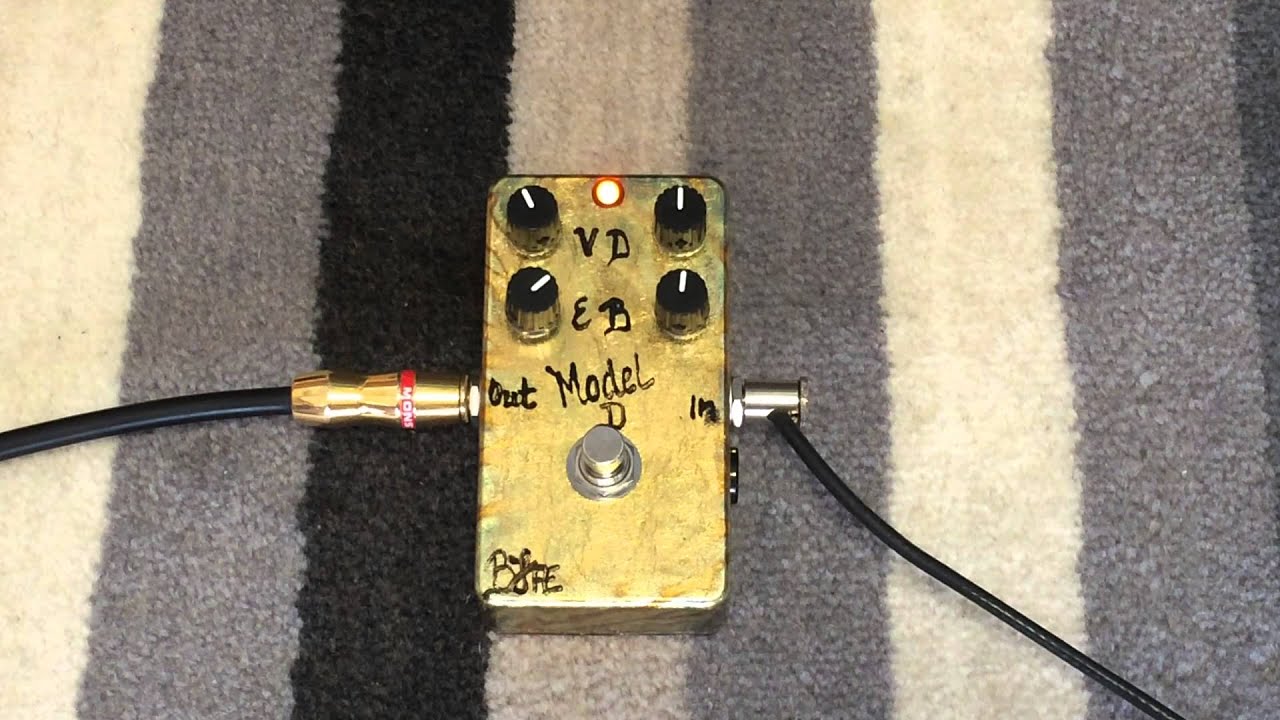 Guitar Pedal X - News - Björn Juhl's BJFE ODS34 is one of the very