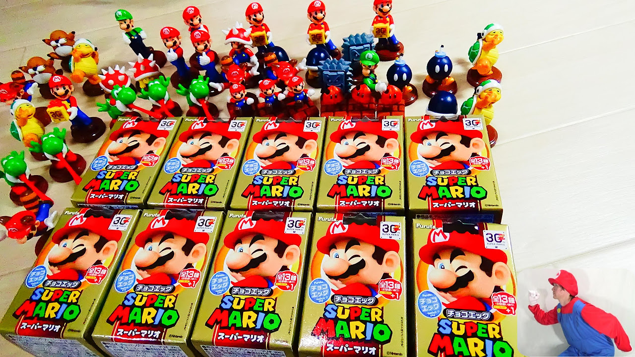 Unboxing] One more SuperMario chocolate egg left until the 30th