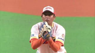 ファイターズ始球式】ガンちゃんこと岩本勉さん登場!! 2014/8/23 F-L
