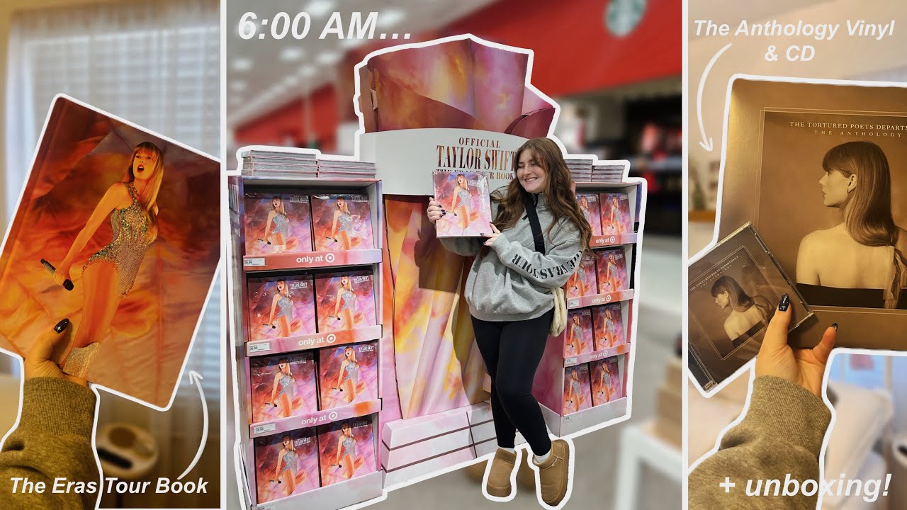 BUYING THE ERAS TOUR BOOK AND TAYLOR SWIFT ANTHOLOGY VINYL…*it