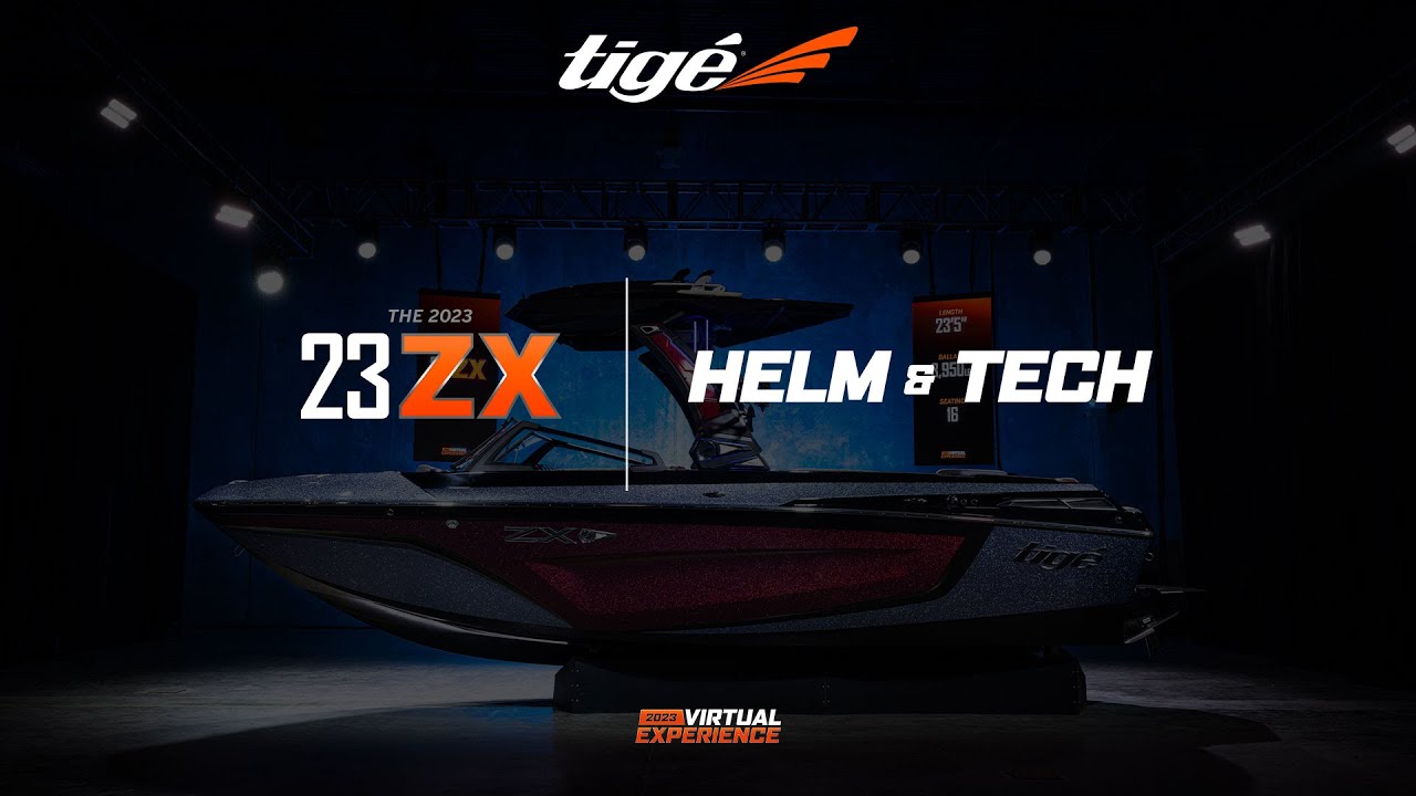 23ZX Overview | 2023 Tige Boats Virtual Experience - YouTube