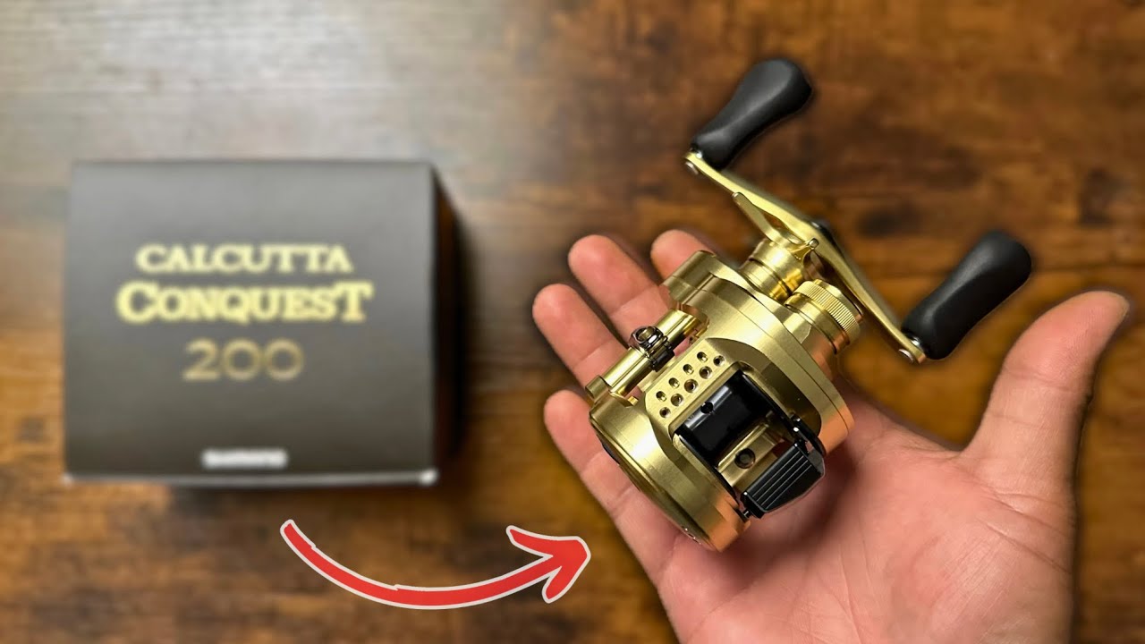 Shimano Calcutta Conquest 200 ( UNBOXING and MORE) - YouTube