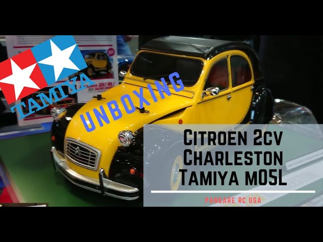 Tamiya M05 Citroen 2cv Charleston Unboxing - YouTube