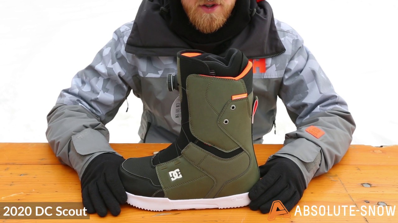 2019 / 2020 | DC Scout Snowboard Boots | Video Review - YouTube