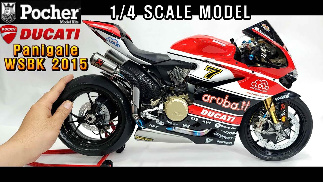 Pocher] 1/4 DUCATI Panigale WSBK 2015 - YouTube