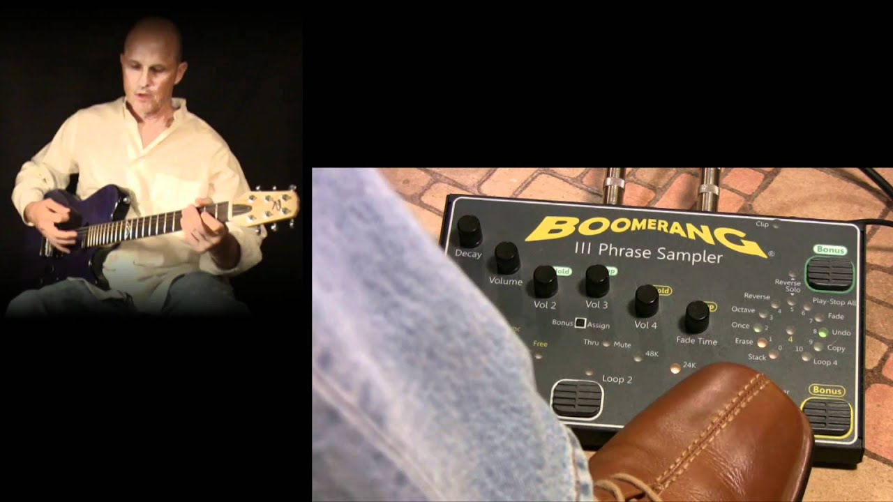 Boomerang III Phrase Sampler Demo, Part 1 - Basic Features - YouTube