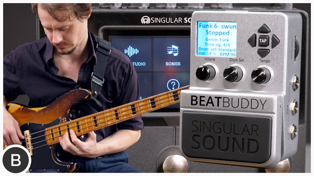 Singular Sound BeatBuddy & Aeros Loop Studio - YouTube