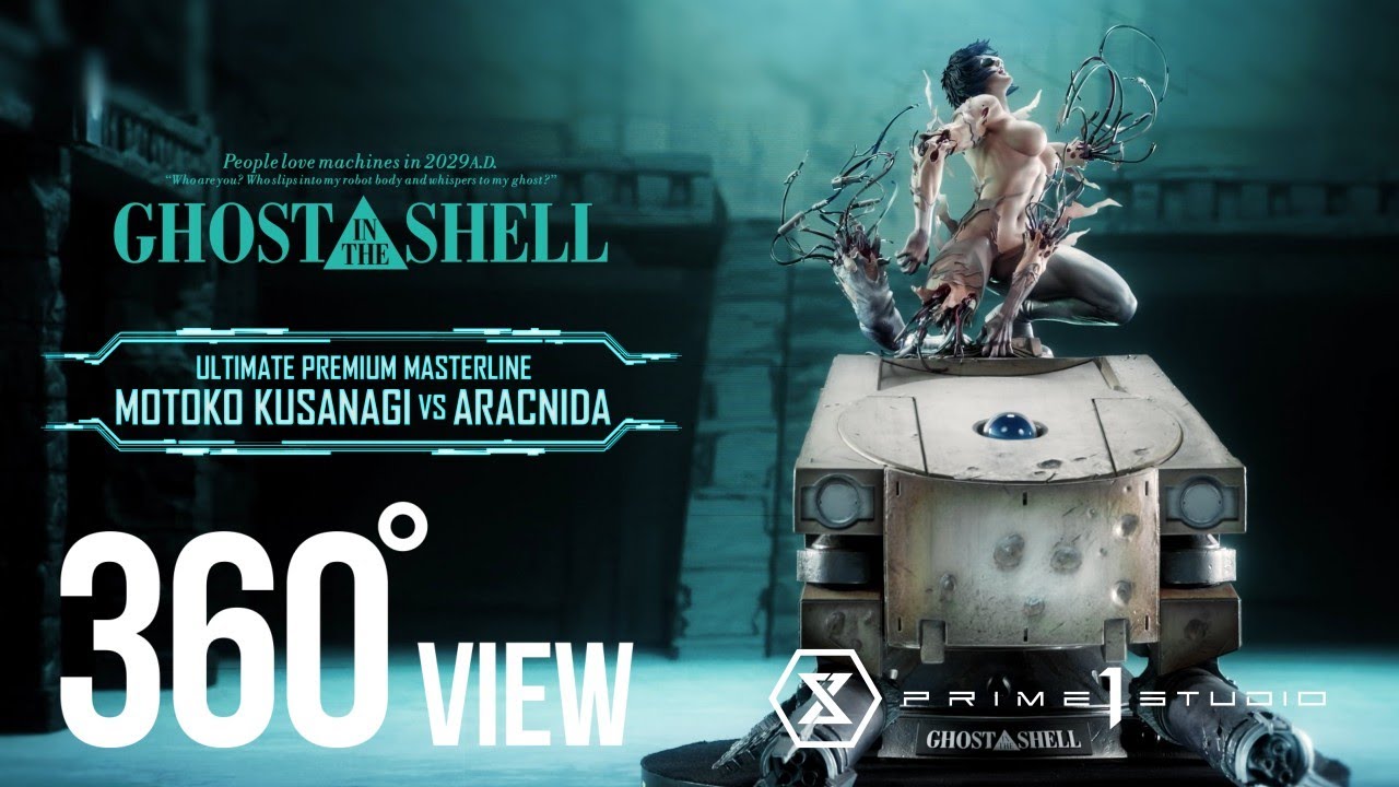 Motoko Kusanagi VS Arachnida | STATUE | Prime 1 Studio