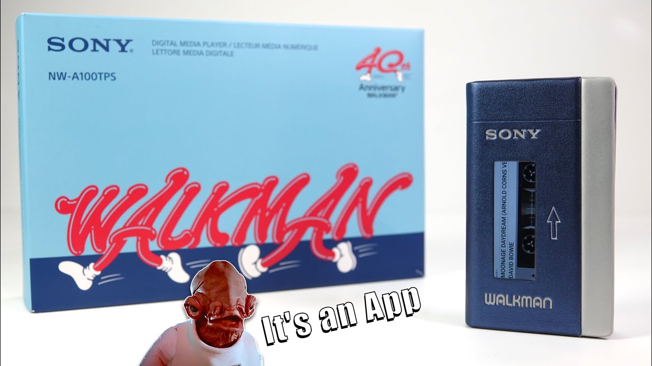 REVIEW: Sony WALKMAN 40th Anniversary NW-A100TPS - YouTube