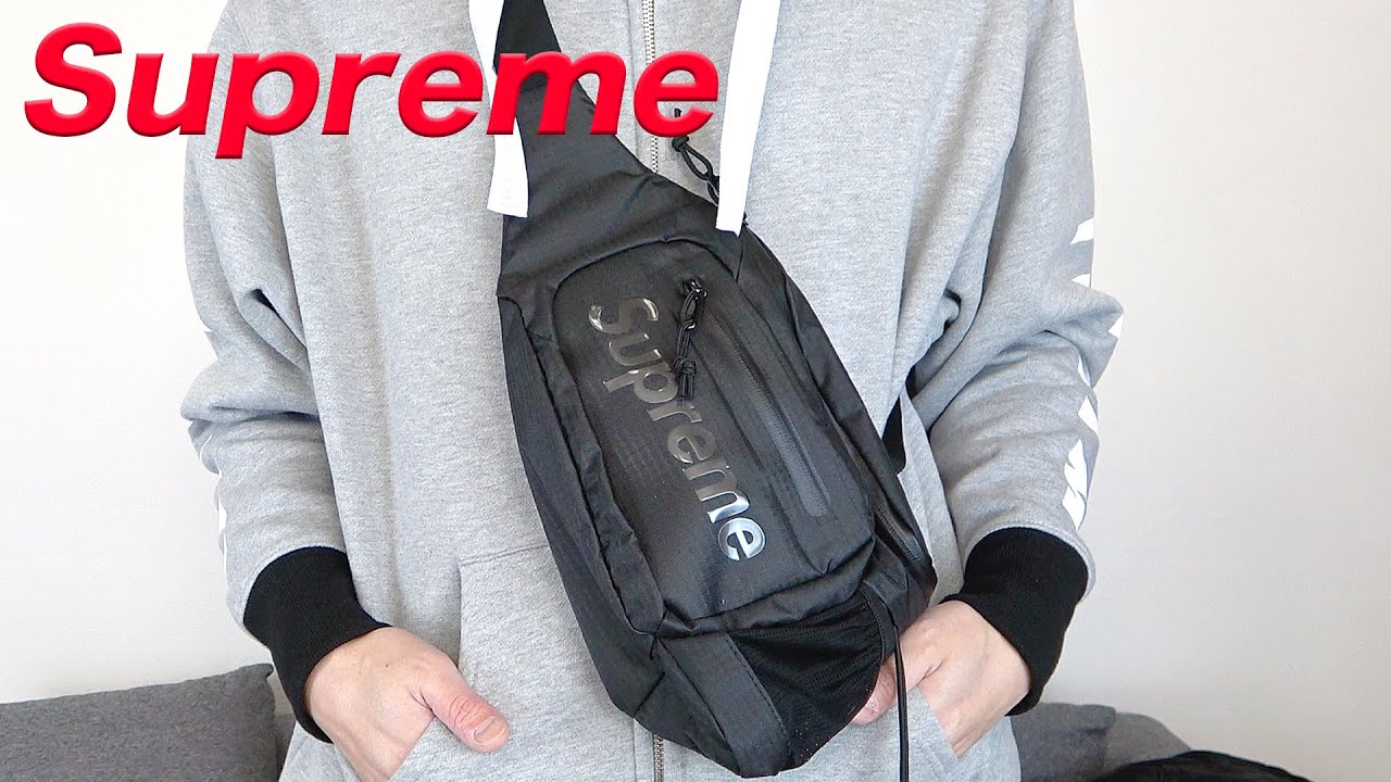 Supreme】Sling bag 買ってみた！ - YouTube