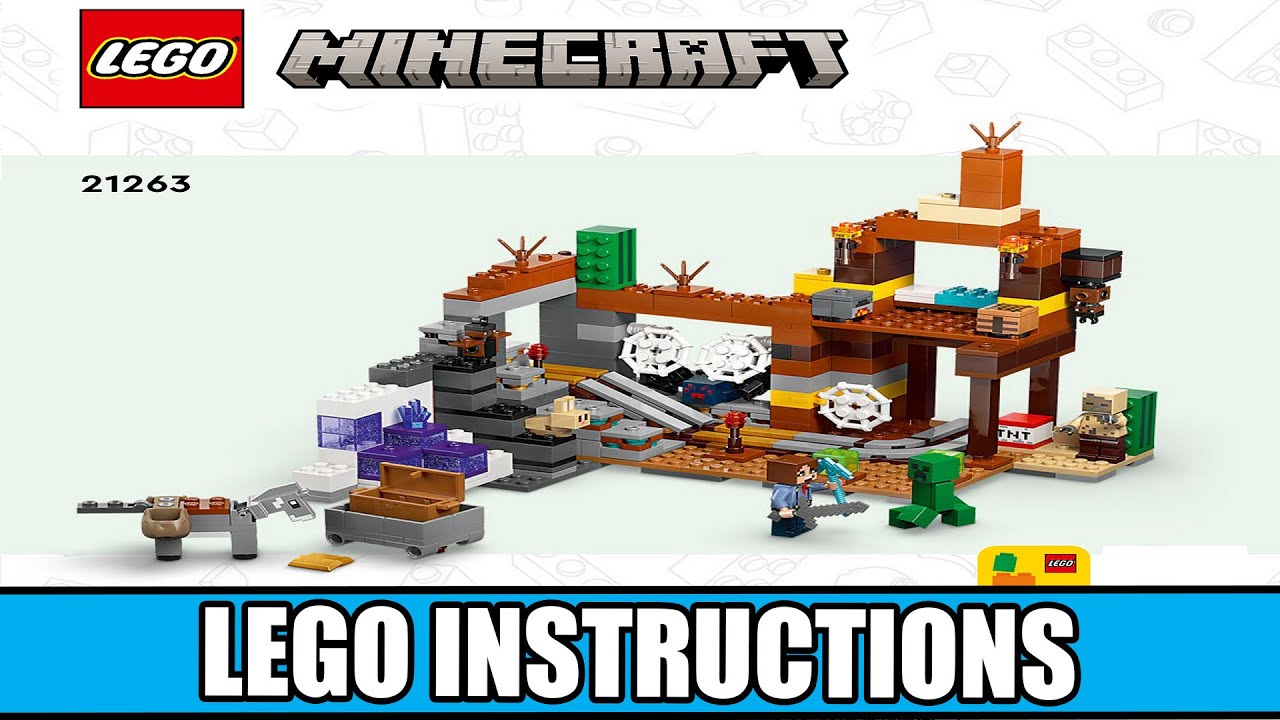 LEGO Instructions - Minecraft - 21263 - The Badlands Mineshaft