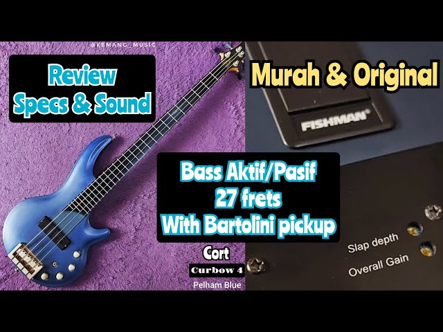 CORT CURBOW 4 #reviewbassmurah #cortcurbow #reviewbass - YouTube