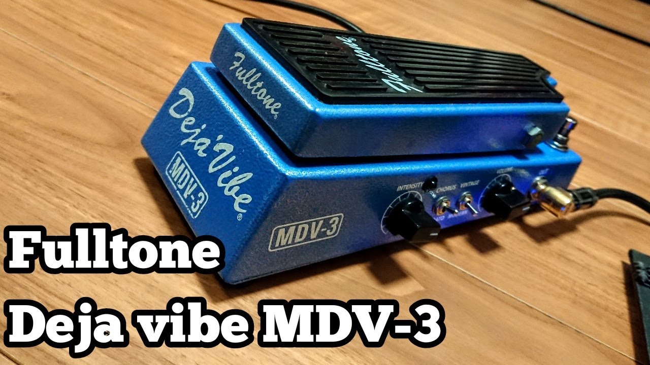 Fulltone Deja vibe MDV-3 (Chorus mode) test (with Les Paul ) - YouTube