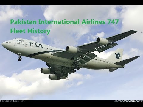 Pakistan International Airlines 747 Fleet History (1976-2015