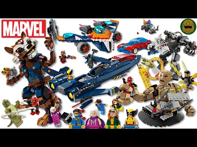 Incredible X-Men X-Jet & Venomized Villains: Winter 2024 LEGO