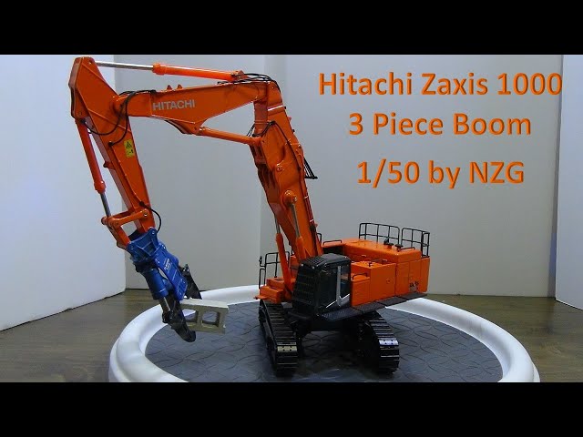 Review of the Hitachi Zaxis 1000 with a 3 part demolition boom and